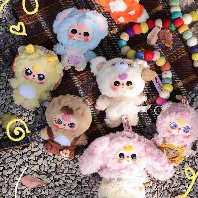 Baby Three V3 Mini Cute Series Plush Dolls, Blind Box