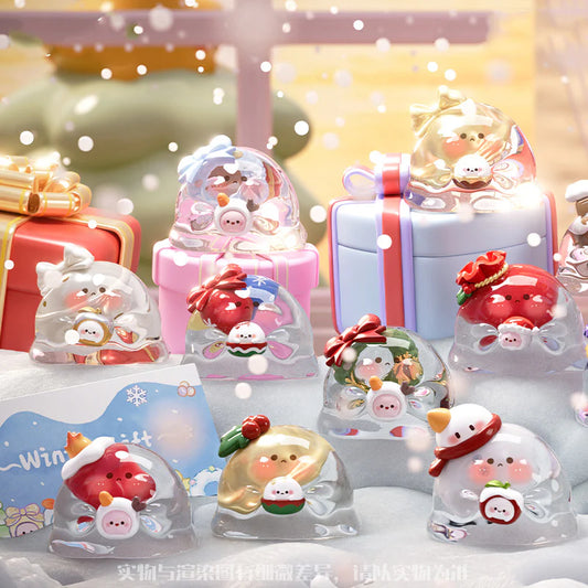 Heydolls Bubble Eggs Winter Gift Mini Series PVC Figures, Blind Box