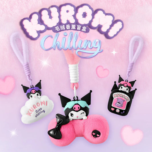 Kuromi Chilling Time Plush Aromatherapy Series Dolls, Blind Box