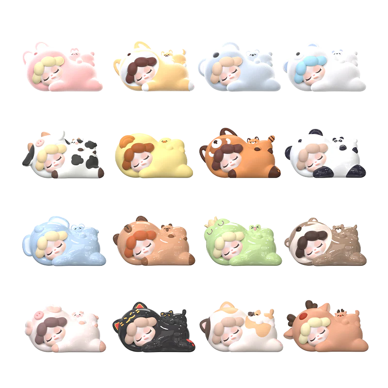 Wendy Sleepy Everyday Mini Beans Series PVC Figures, Blind Bag