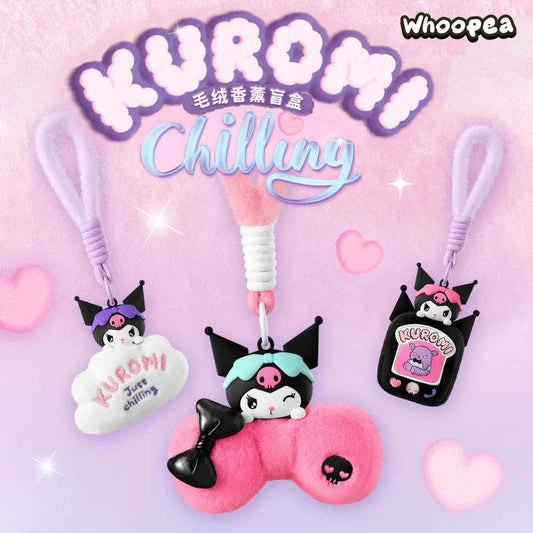 Kuromi Chilling Time Plush Aromatherapy Series Dolls, Blind Box