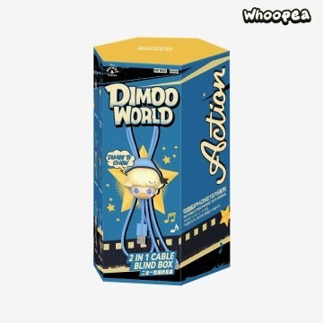 POP MART DIMOO WORLD × DSN Series-2 in 1 Cable, Blind Box (PRE-ORDER)