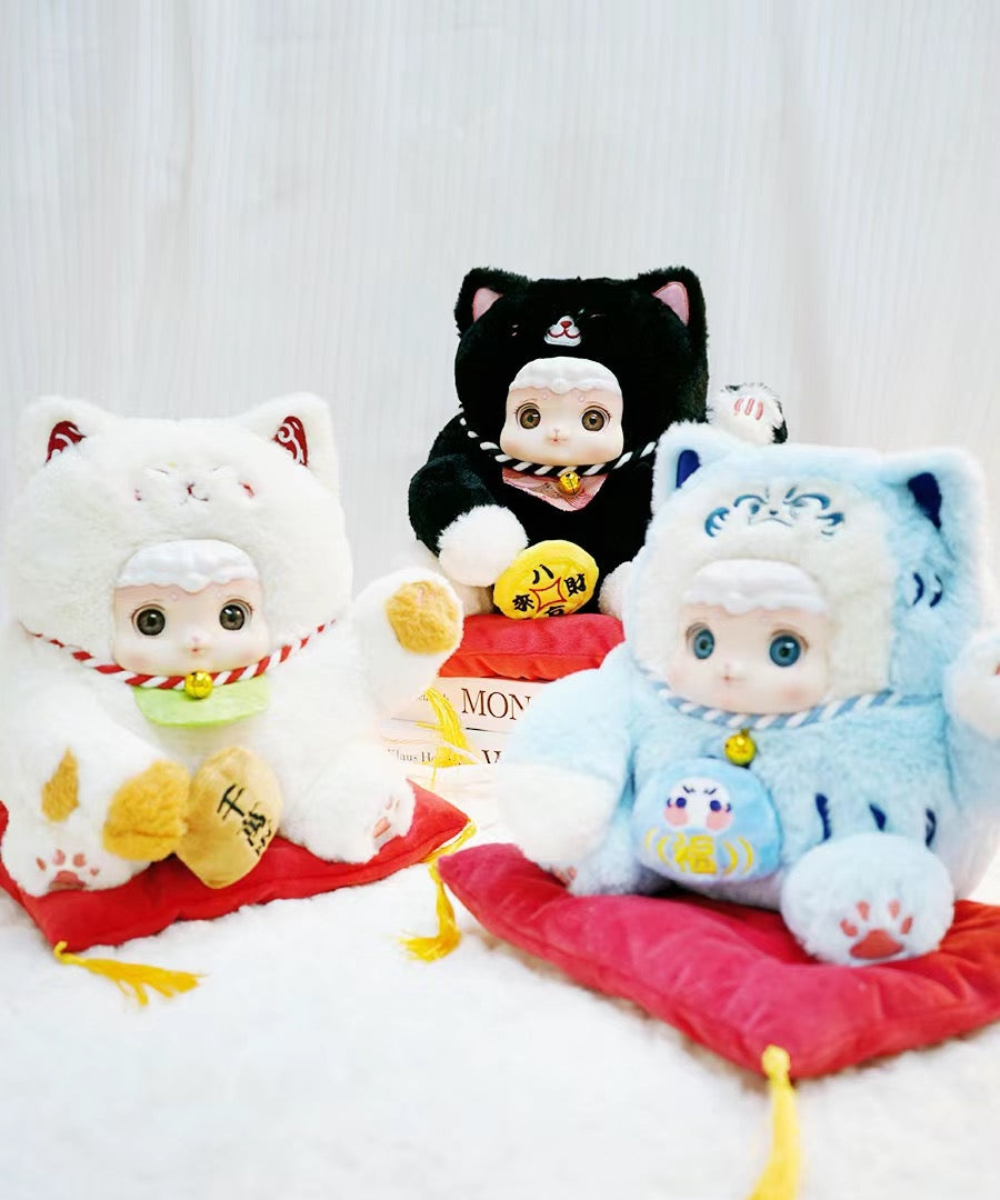 Lucky Meow Series Plush Doll, Blind Box