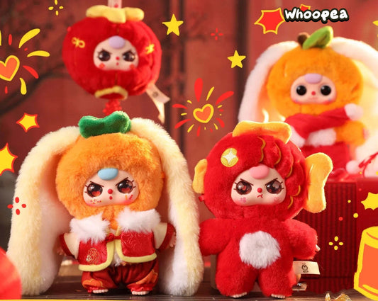 Baby Three Happy New Year Series Plush Dolls, Blind Box