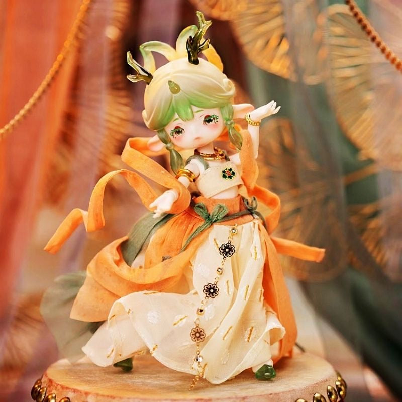 Antu China Dunhuang Nine Colored Deer Series Action Figure BJD Blind Box