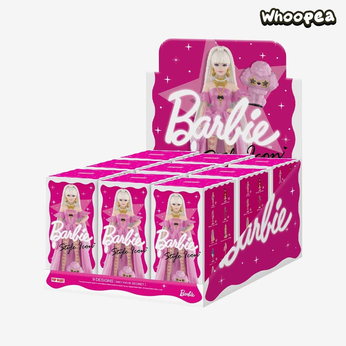 POP MART Barbie Style Icon Series Figures, Blind Box