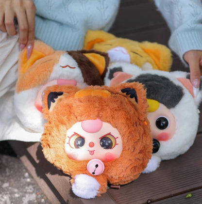 Baby Three - Fortune Cat Zipper Bag Plush Blind Box