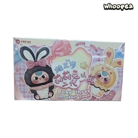 Baby Three Lily Rabbit Town V2 Series-V2 Plush Dolls, Blind Box