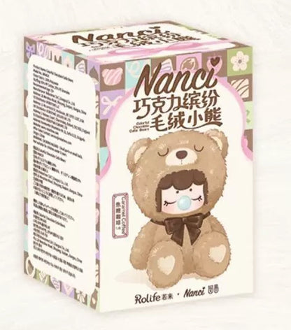 Nanci Colorful Chocolate Cutie Bears Series Plush Dolls, Blind Box