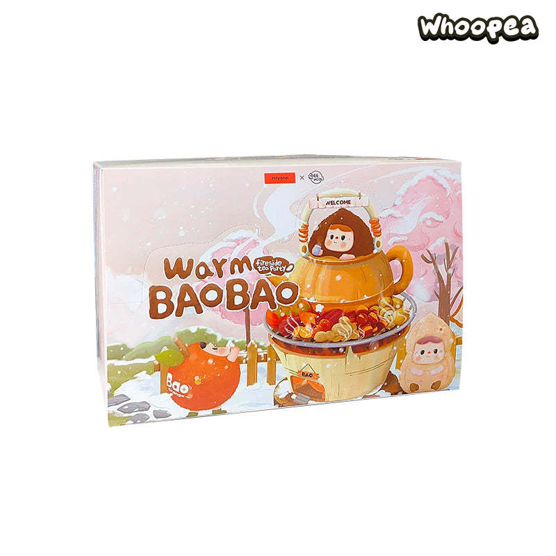 Warm BAOBAO Fireside Tea Party Plush Blind Box