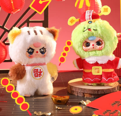 Baby Three Happy New Year Series Plush Dolls, Blind Box