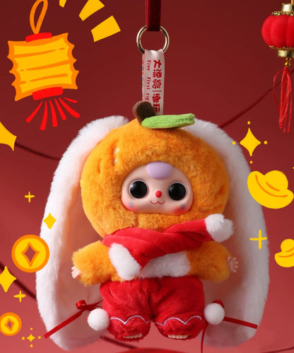 Baby Three Happy New Year Series Plush Dolls, Blind Box