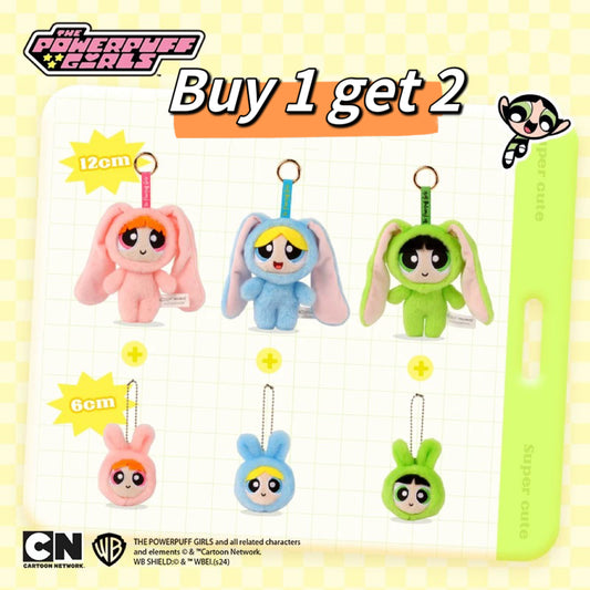 The PPG Couple Bunny Series Plush Pendant