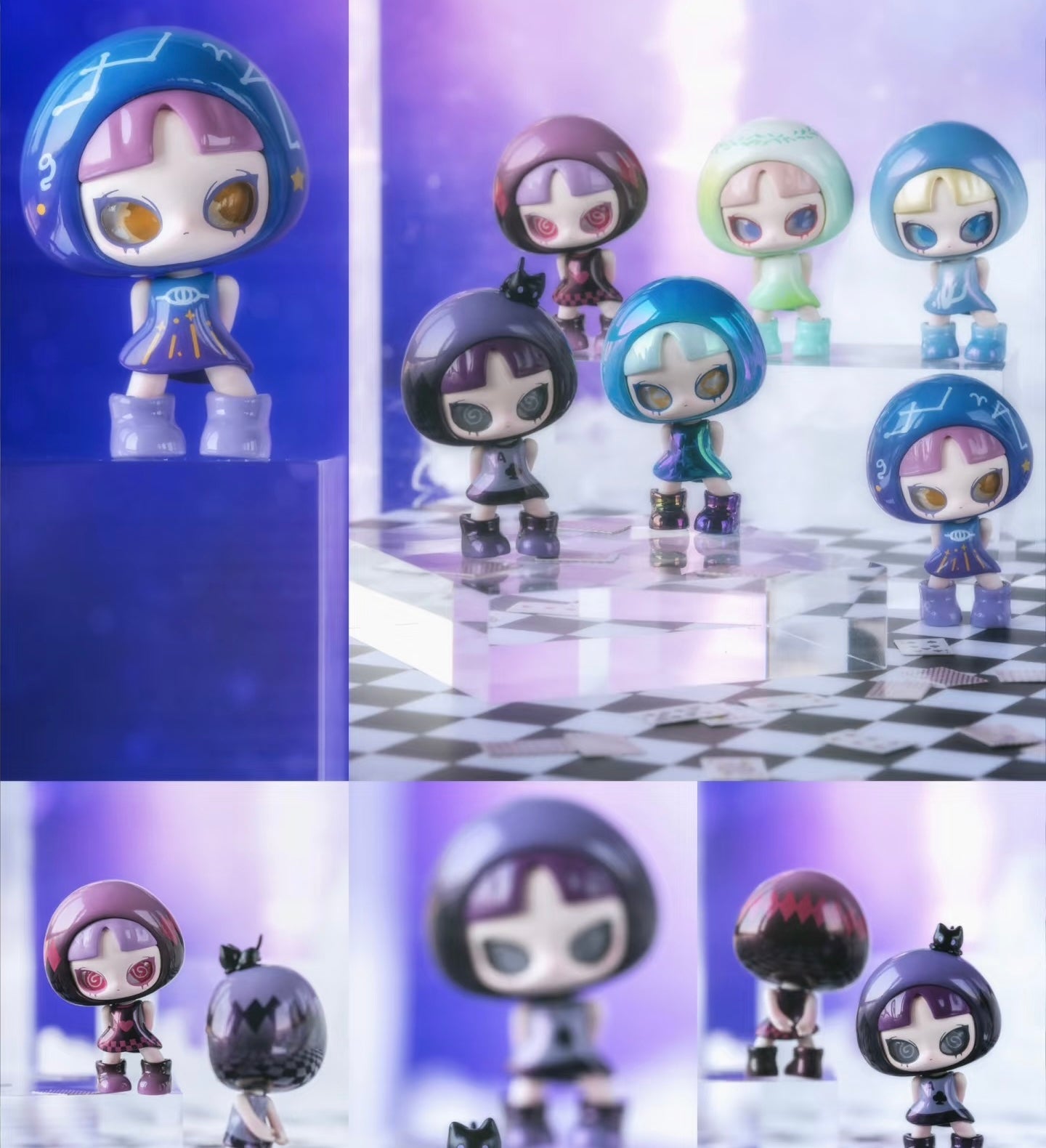 INN'S V2 Symphony of Illusion and Reality Mini Beans Series PVC  Figures, Blind Bag