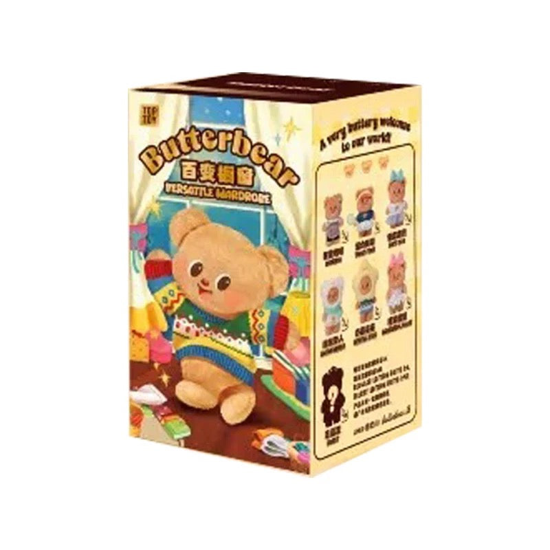 BUTTERBEAR Versatile Wardrobe Series Plush Dolls, Blind Box