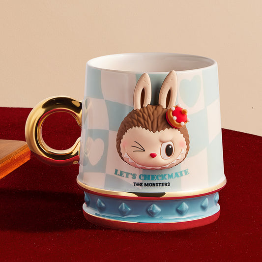 The Monsters Labubu Let's Checkmate Series Mug