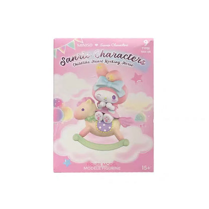 SANRI0 Characters Childlike Heart Rocking Horse Series Figures, Blind Box