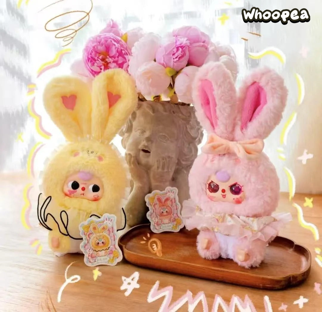 Baby Three Lily Rabbit Town V2 Series-V2 Plush Dolls, Blind Box