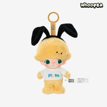 POP MART DIMOO WORLD × DSN Series-Vinyl Plush Keychain, Blind Box (PRE-ORDER)