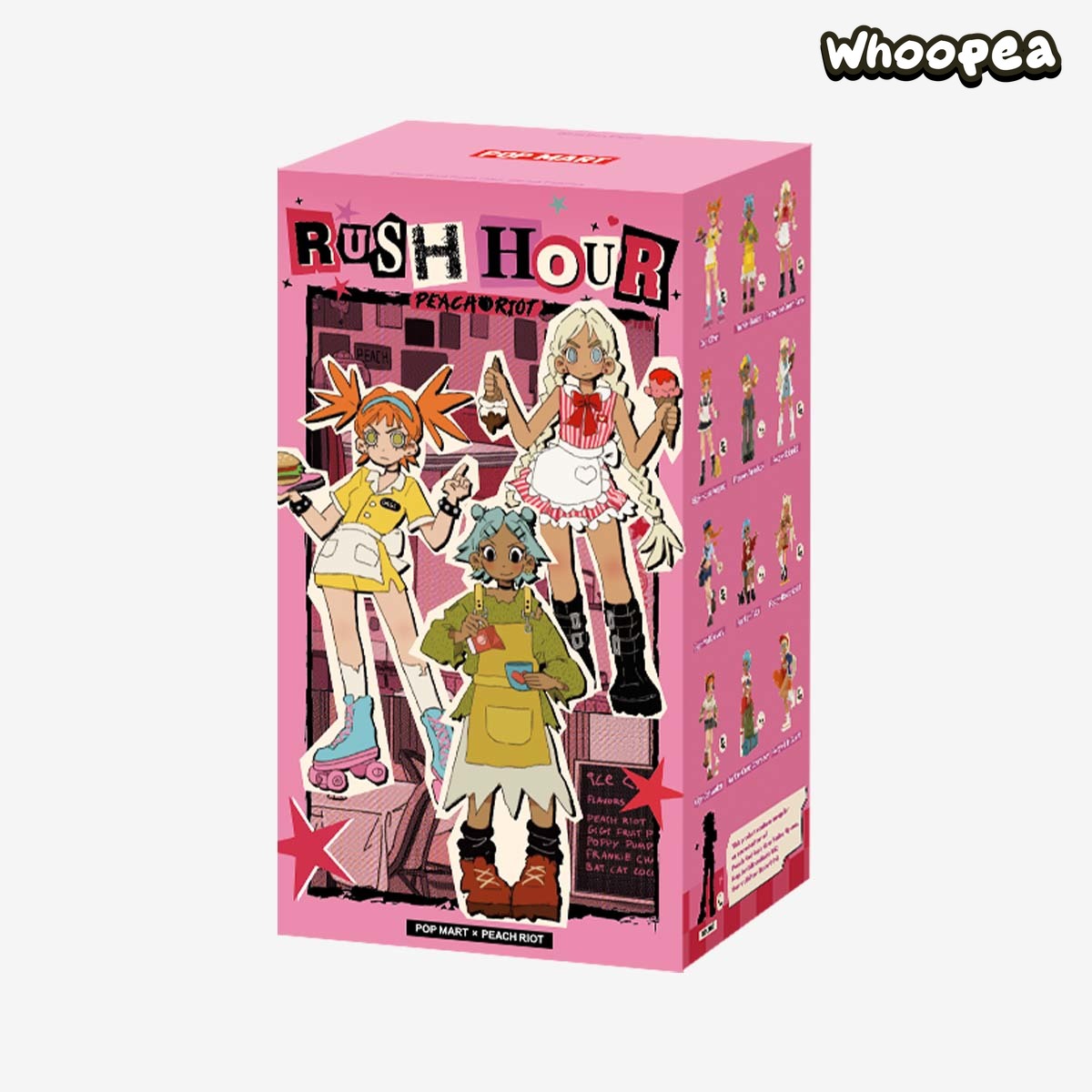 Peach Riot Rush Hour Series Figures, Blind Box