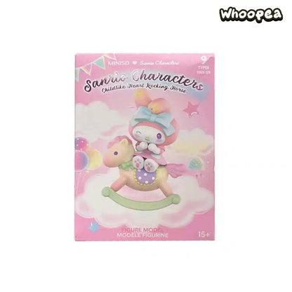 SANRI0 Characters Childlike Heart Rocking Horse Series Figures, Blind Box