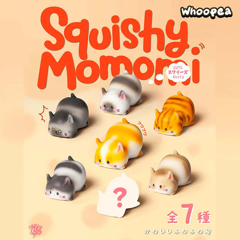 Squishy Momomi Cute Kitty Series Figures, Blind Box