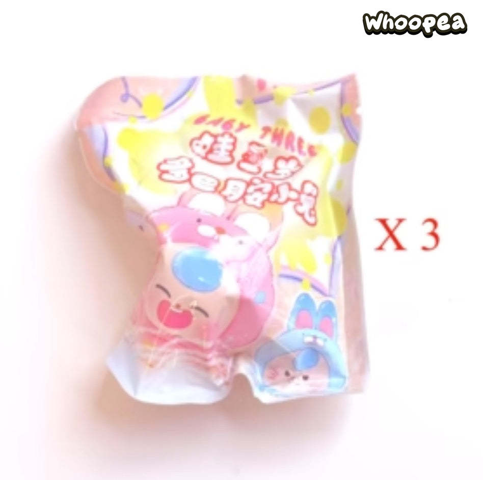 Baby Three-Dopamine Rabbit Cute Series Mini Bean, Blind Box