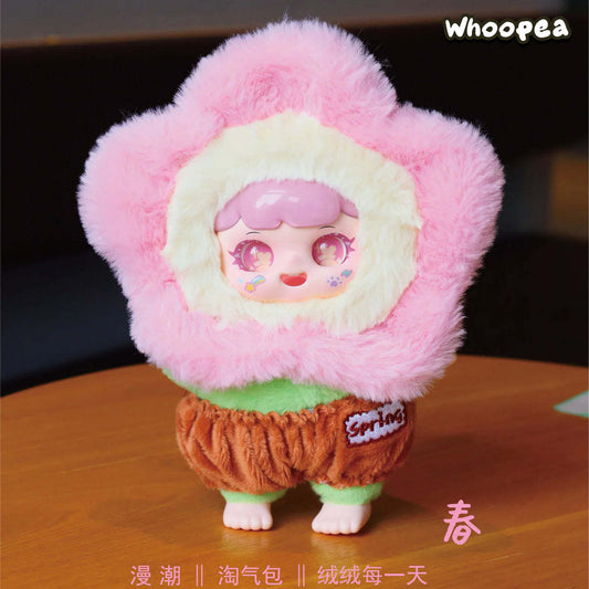 MANCHAO Mischievous Imp Rongrong Everyday Series Plush Dolls, Blind Box