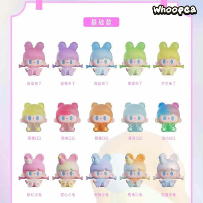 TUTUBEAR DLOCKER Happy Party Mini Beans Series Figures, Blind Box