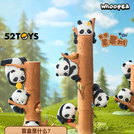 Panda Roll Tree-Climbing Series PVC Figures, Blind Box