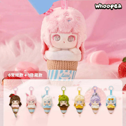 Liita Rainbow Cone Series Plush Keychain Dolls, Blind Box