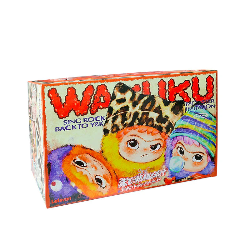 WAKUKU Fuzzy Trendy Fun Party Series Plush Dolls, Blind Box