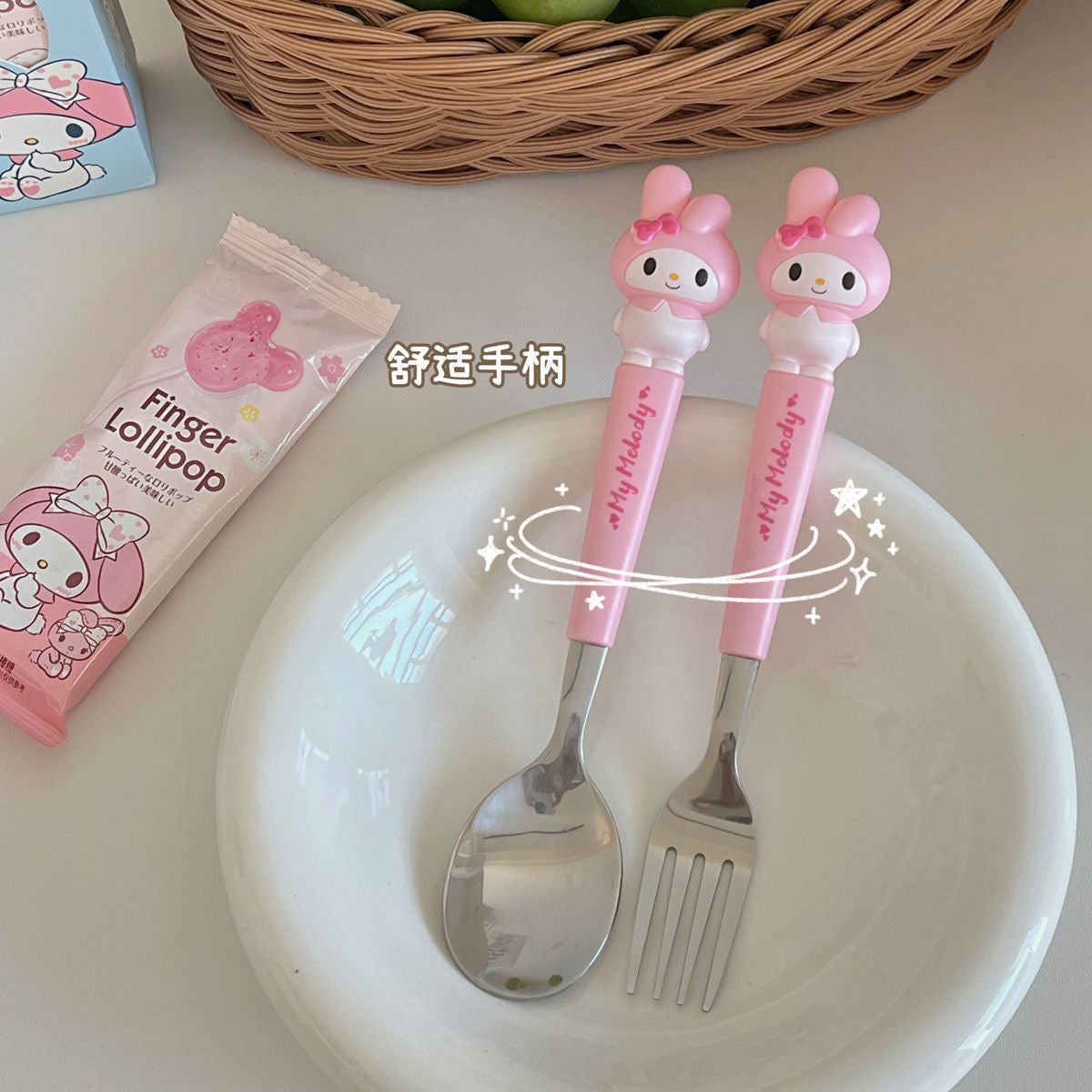 Sanrio Cutlery Set
