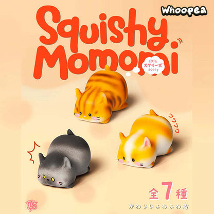 Squishy Momomi Cute Kitty Series Figures, Blind Box