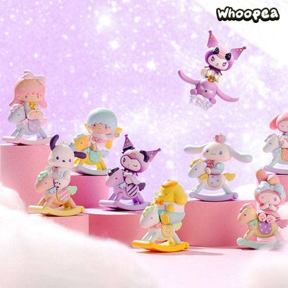 SANRI0 Characters Childlike Heart Rocking Horse Series Figures, Blind Box