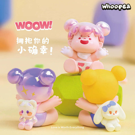 WOOW Hold Your Good Luck Mini Beans Series Figures, Blind Bag