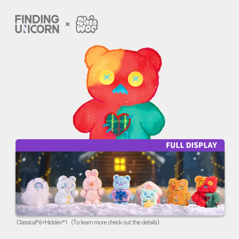 ShinWoo The Cold Hug Series Plush Dolls, Blind Box