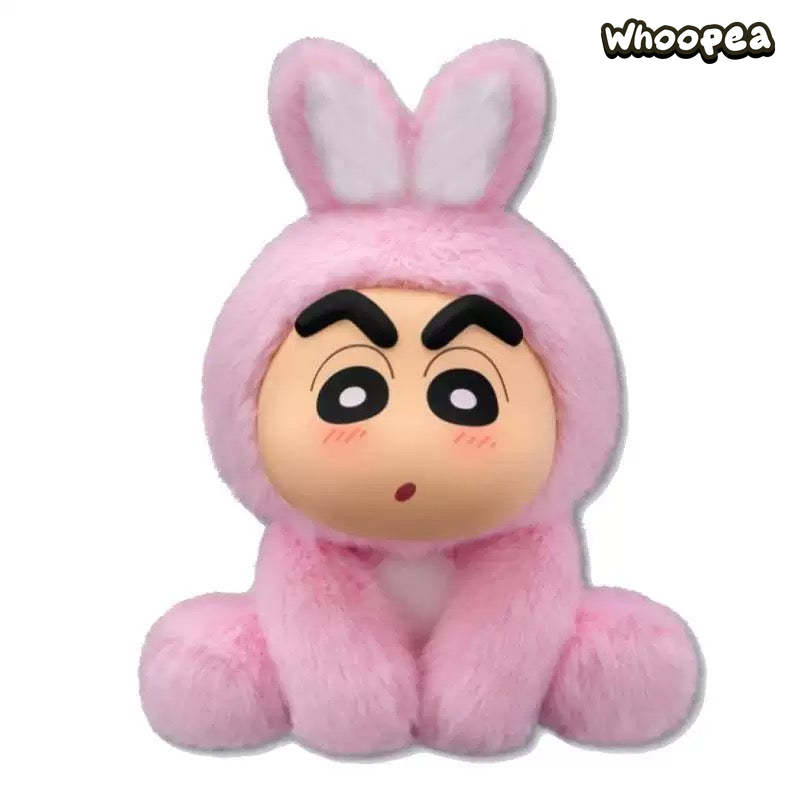 Crayon Shinchan Zuozuo Party Series Plush Keychain Blind Box