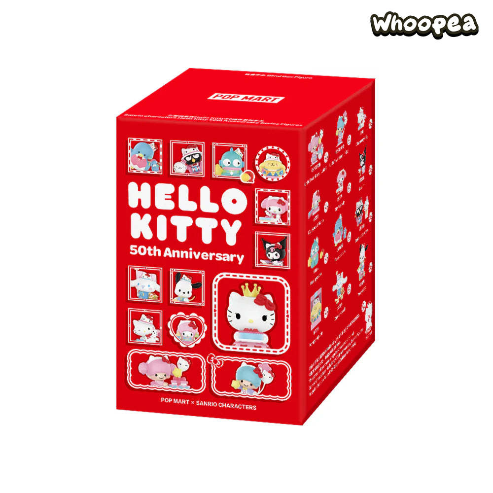 SANRI0 Hello KT 50th Anniversary Series Figures, Blind Box