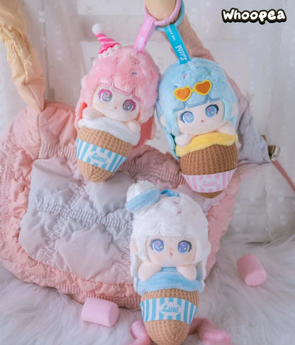 Liita Rainbow Cone Series Plush Keychain Dolls, Blind Box