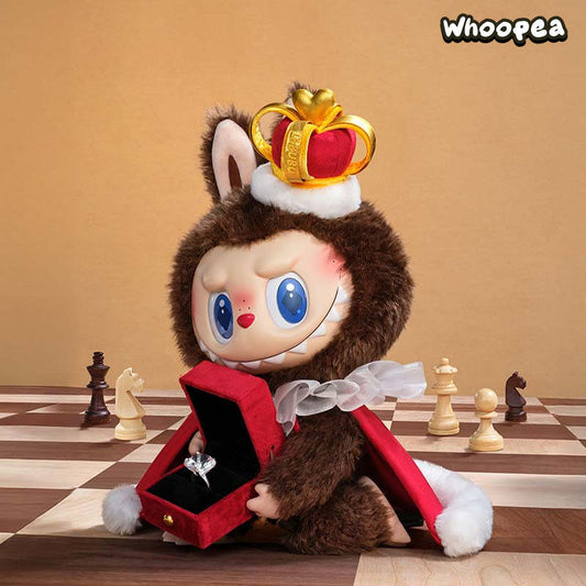 The Monsters Labubu Let's Checkmate Series The King Vinyl Plush Doll