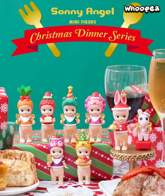 Sonny Angel Christmas Dinner Series Figures, Blind Box