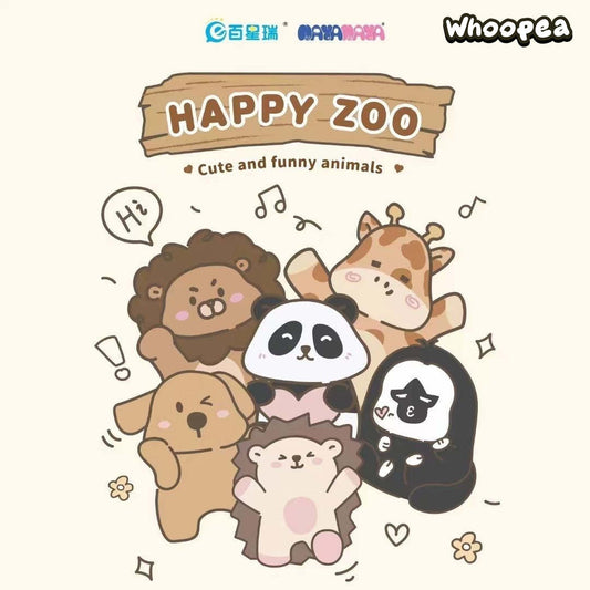 【SALE】Happy Zoo Plushy Keychain Series Blind Box