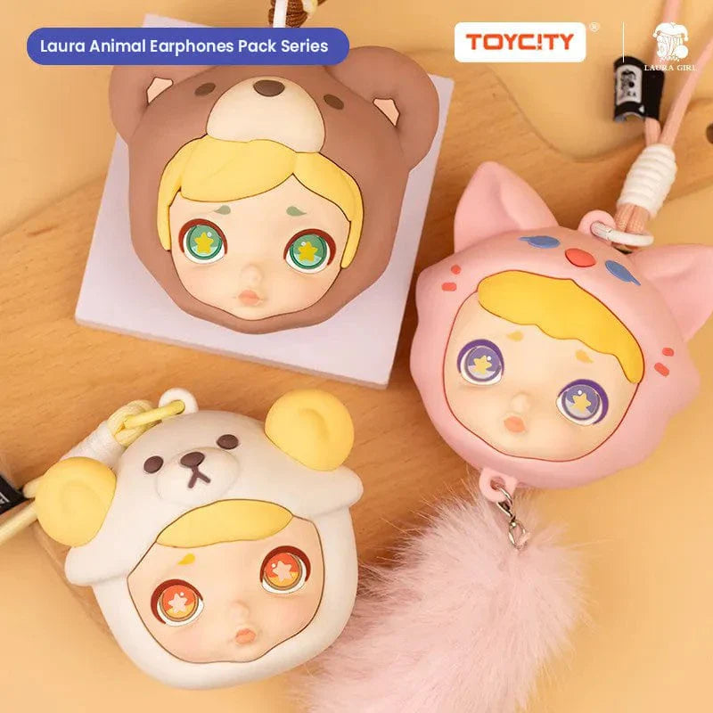 【Sale】Laura Animal Earphones Bag Series Blind Box