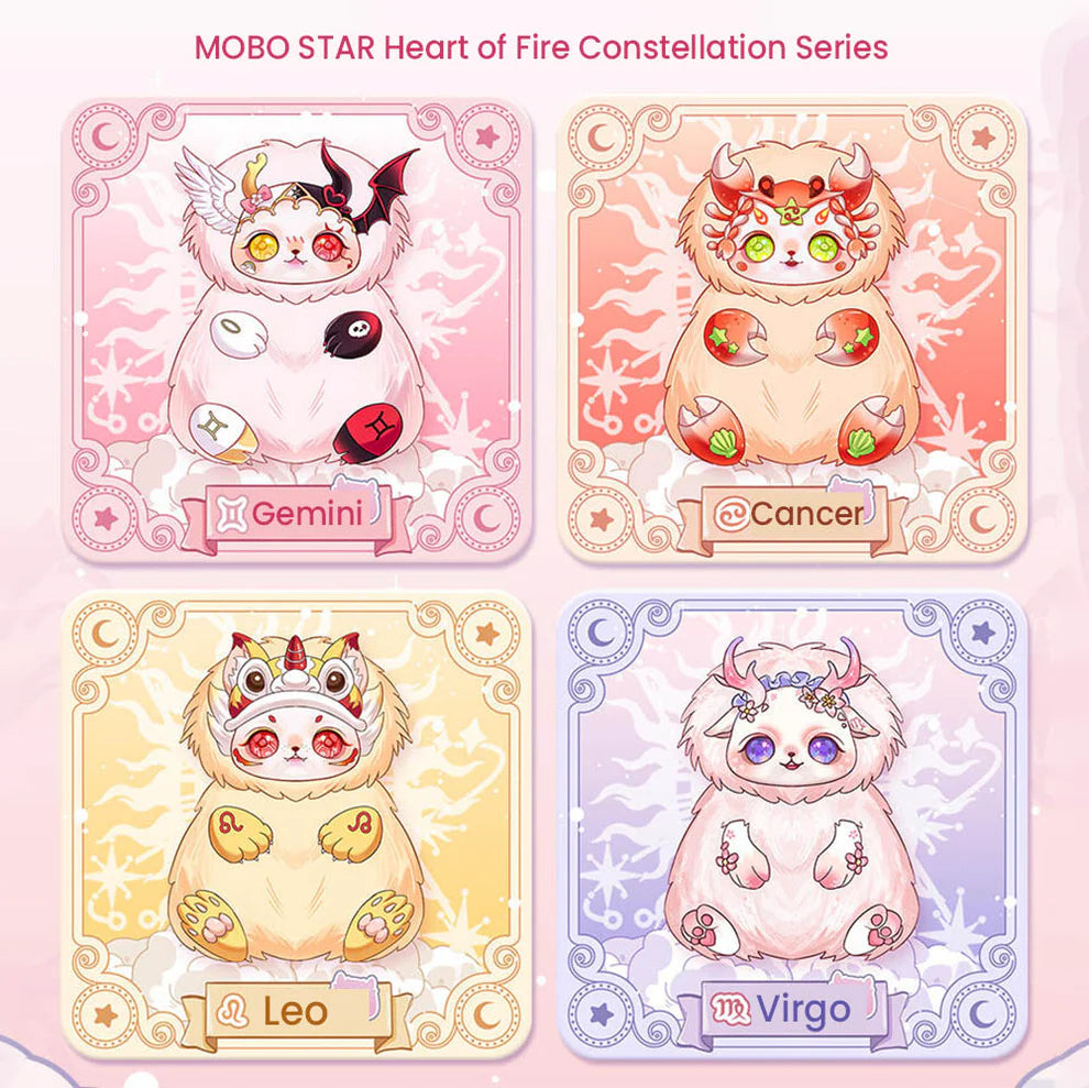 MOBO STAR V3 - Heart of Fire Constellation Plush Dolls, Blind Box