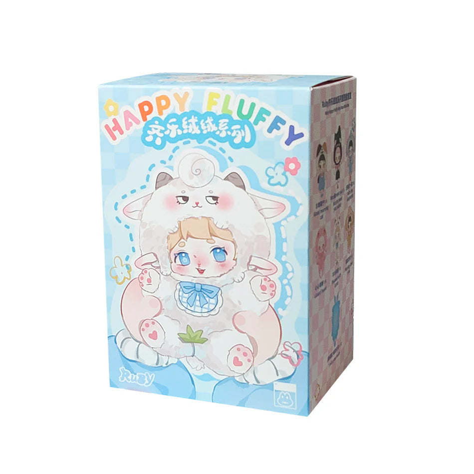 Ruby Happy Fluffy Series Plush Dolls, Blind Box